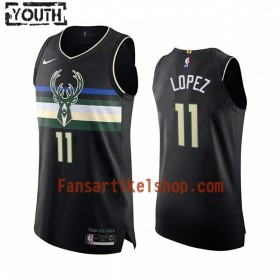 NBA Milwaukee Bucks Trikot Brook Lopez 11 Nike 2019-2020 Statement Edition Swingman - Kinder